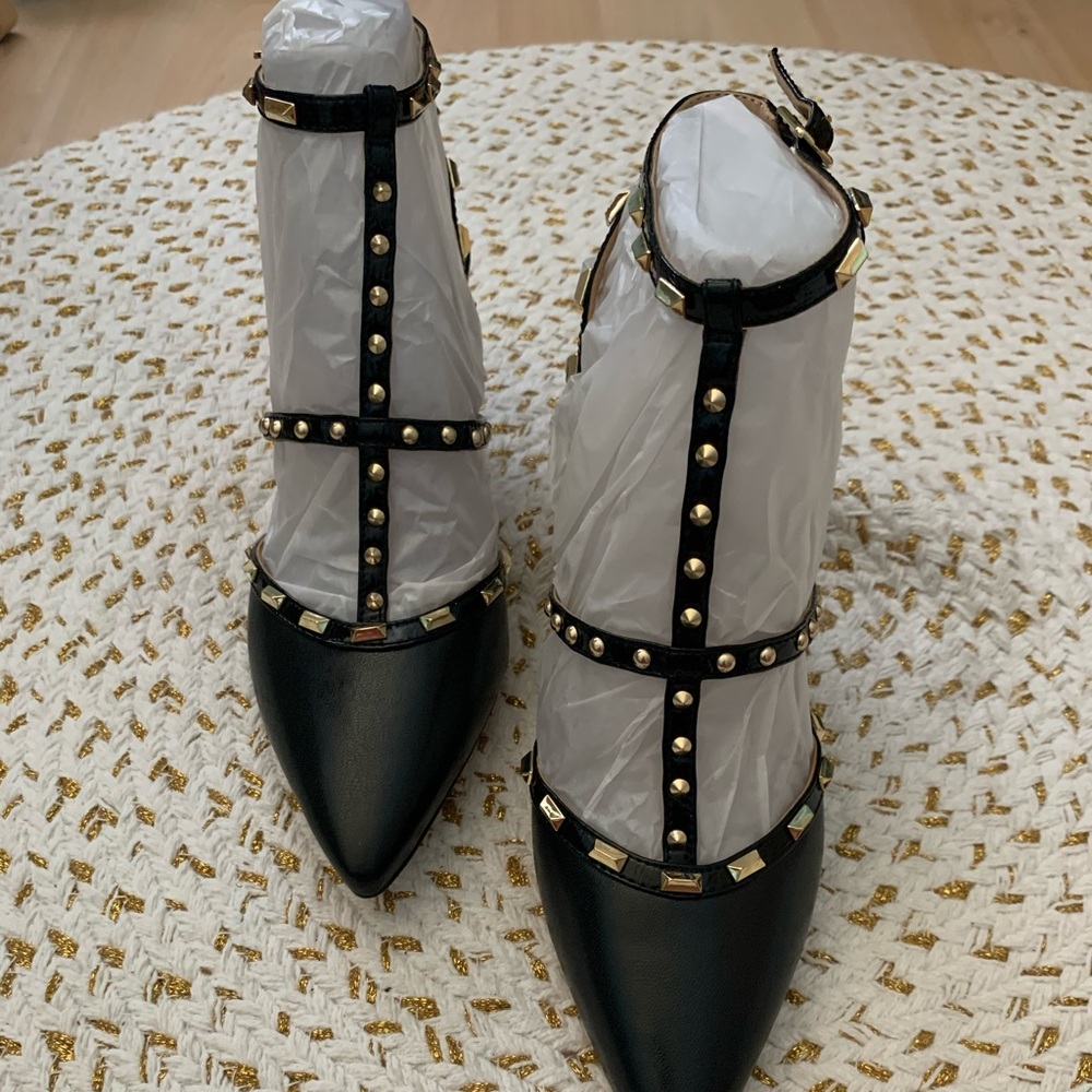 Studded Heels